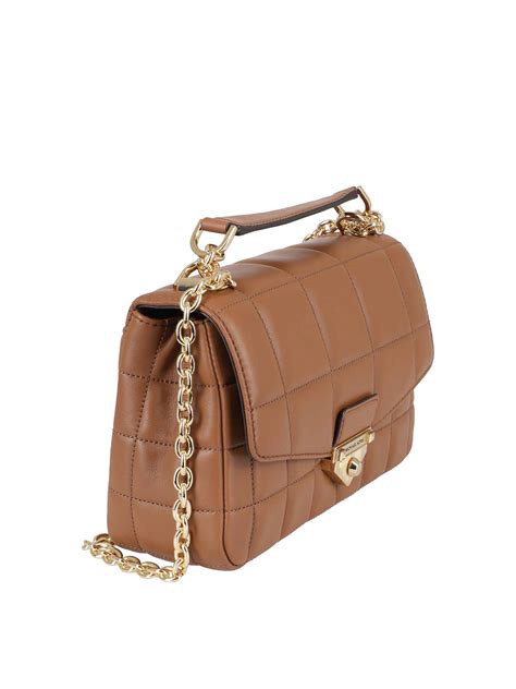 michael kors quilted nylon bag|michael kors soho large bag.